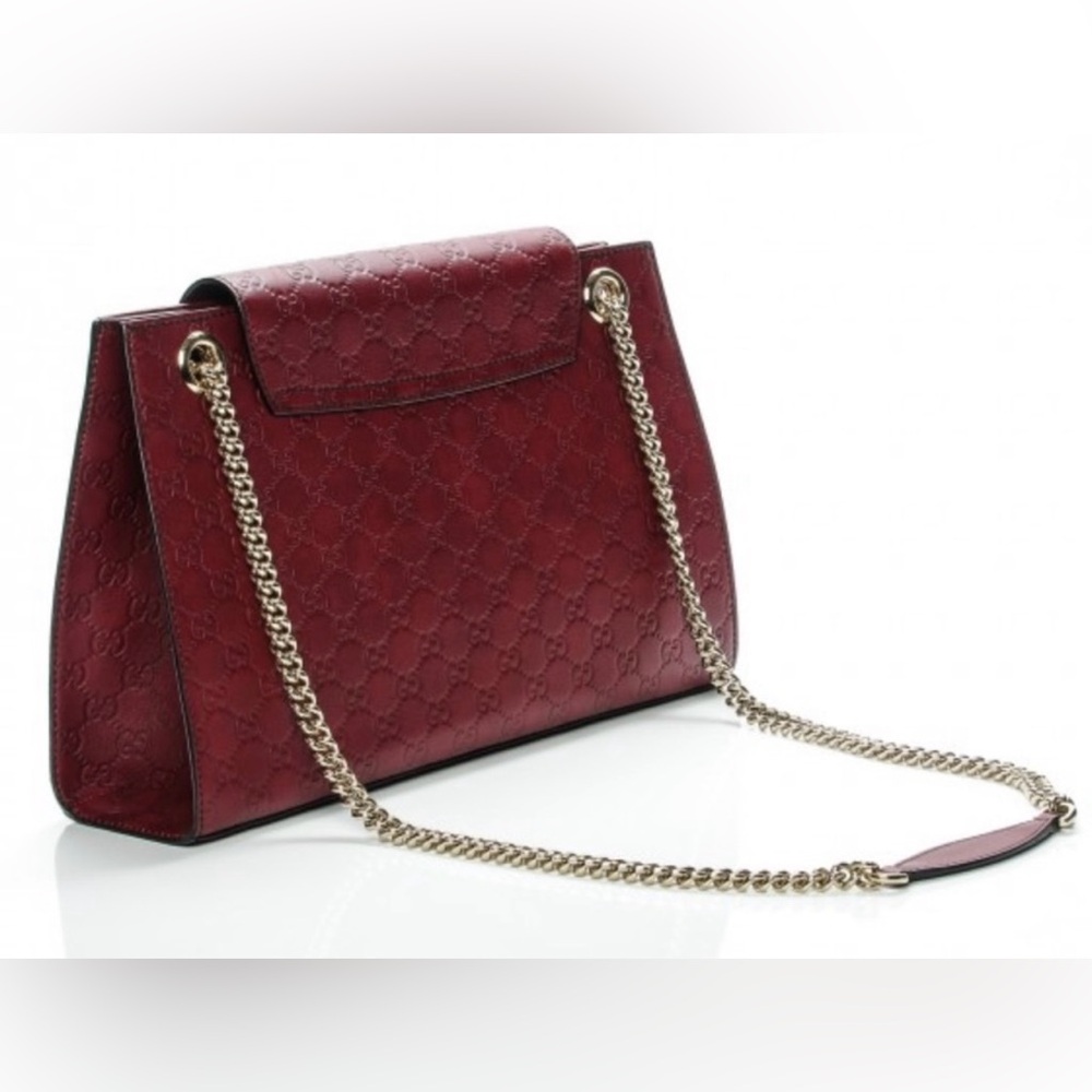 EUC Microguccissima Large Emily Chain Shoulder Bag - Picture 10 of 10